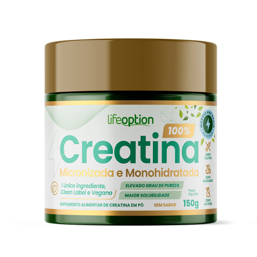 Creatina Micronizada e Monohidratada