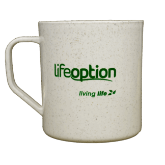 Caneca Ecológica Living Life (BRINDE)