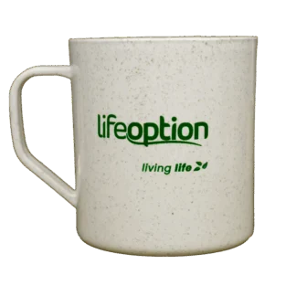 Caneca Ecológica Living Life (BRINDE)
