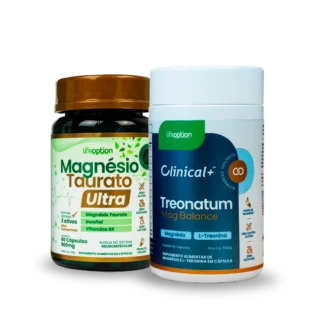 Protocolo Essencial Saúde Cerebral Magnésio Taurato Ultra + Treonatum Mag Balance