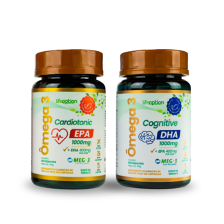 Protocolo Essencial KIT ÔMEGA-3 DHA + EPA