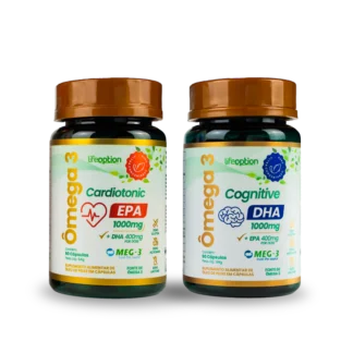 Protocolo Essencial KIT ÔMEGA-3 DHA + EPA