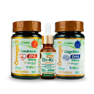 Protocolo Avançado KIT ÔMEGA-3 + Imunidade