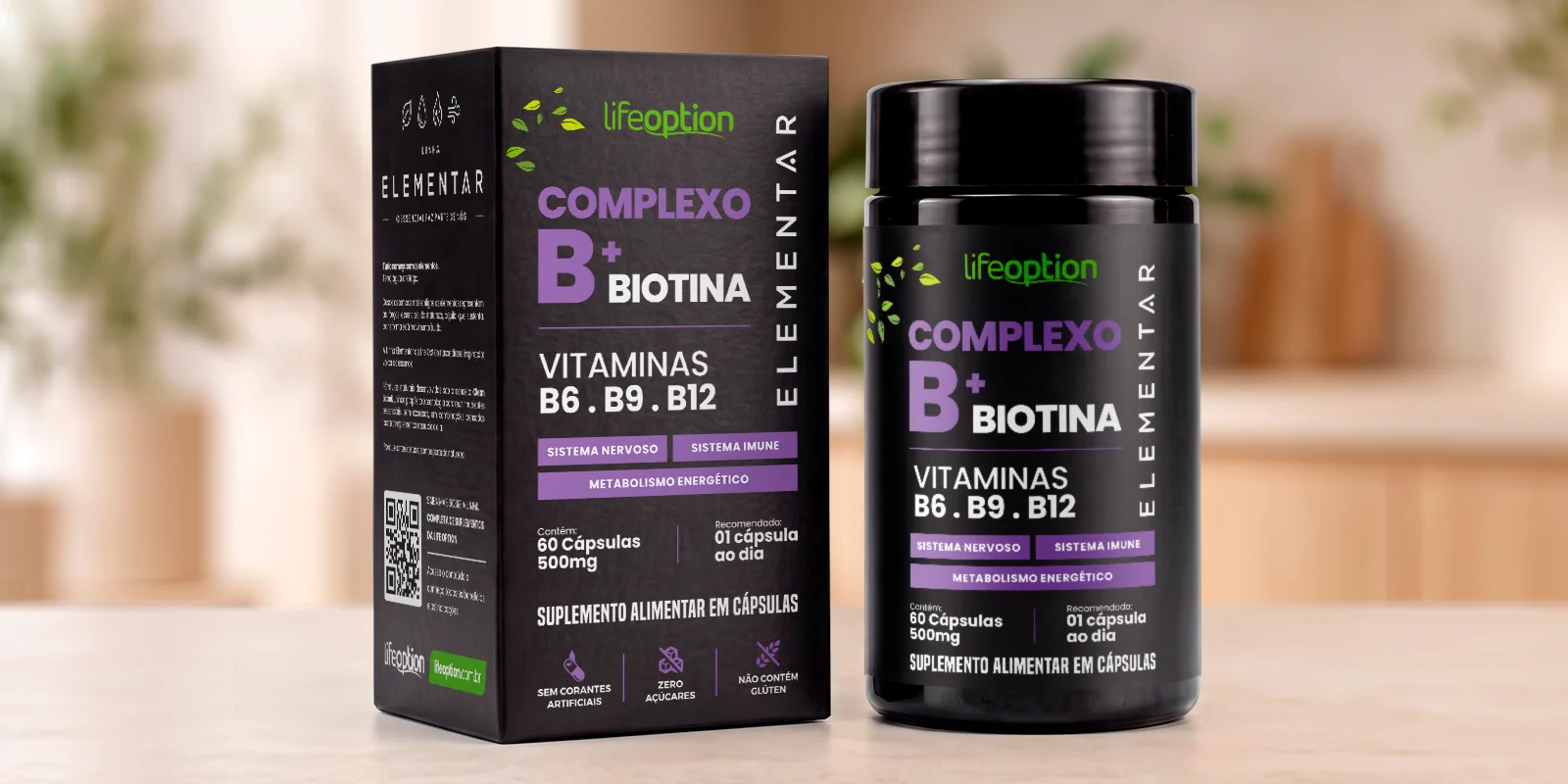 Complexo B + Biotina