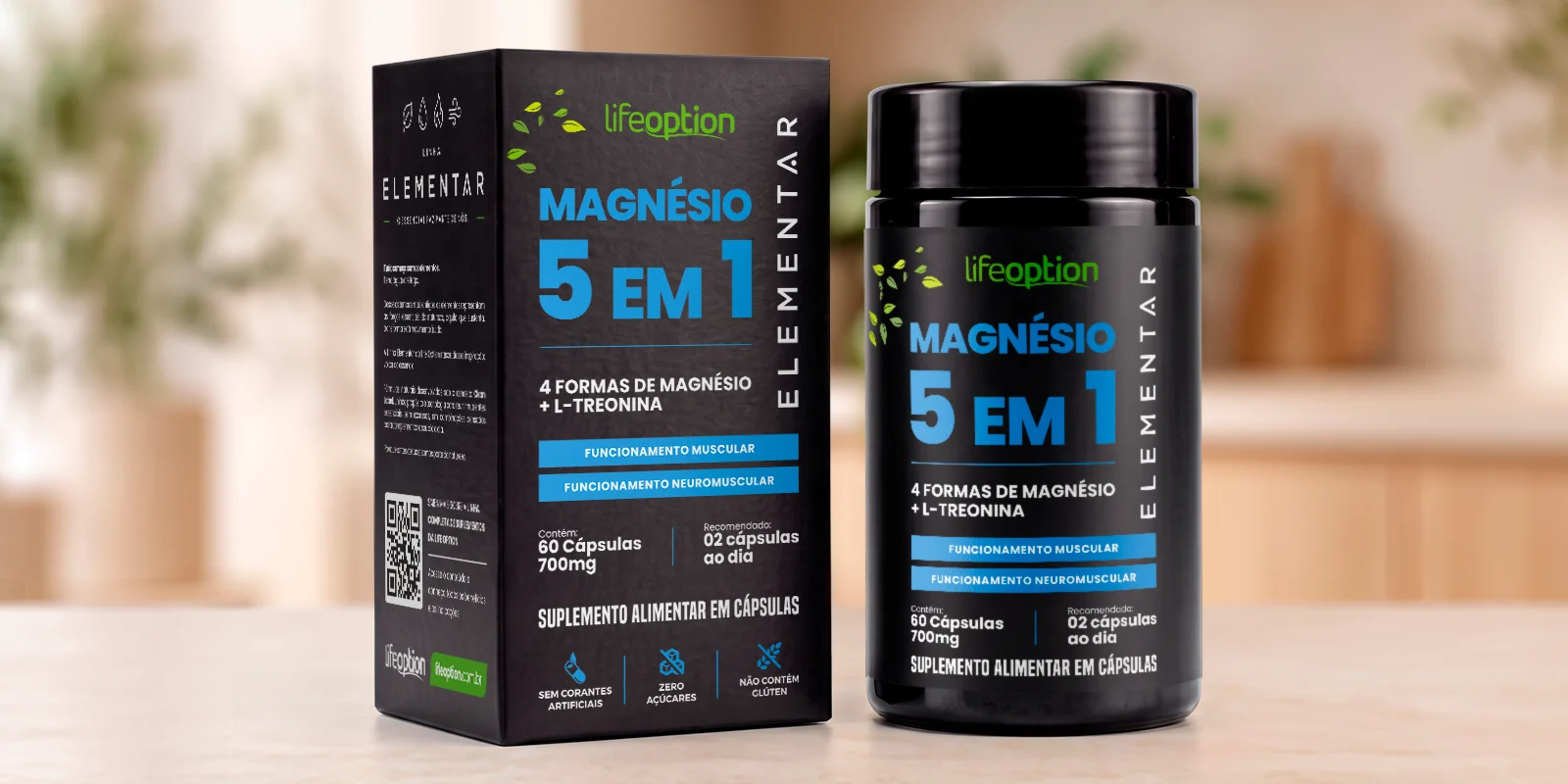 Magnésio 5 em  1
