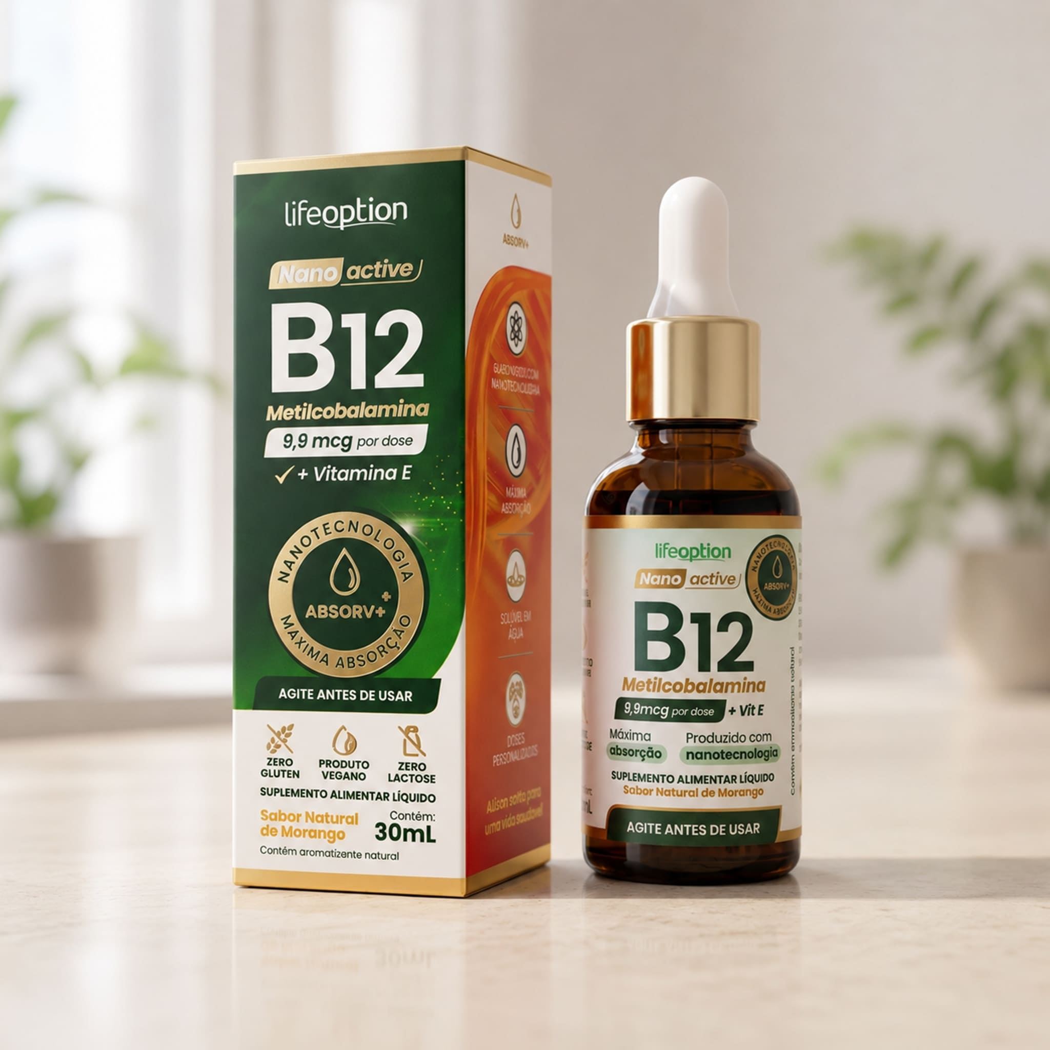 Nano Active B12 Metilcobalamina