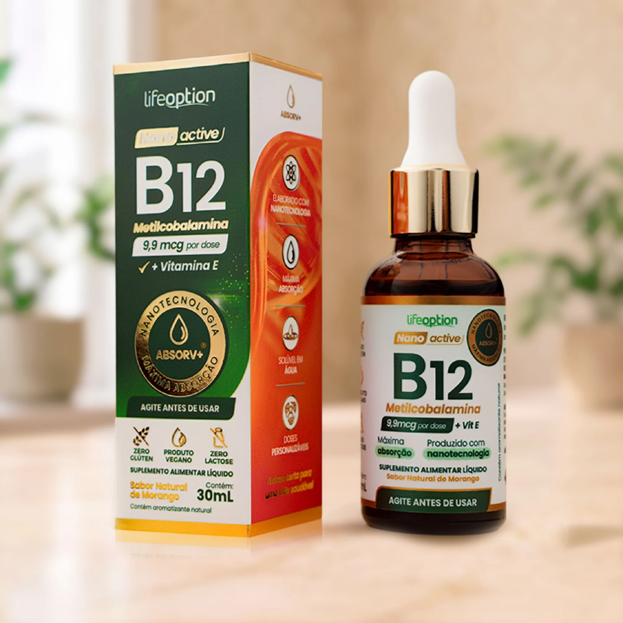 Nano Active B12 Metilcobalamina