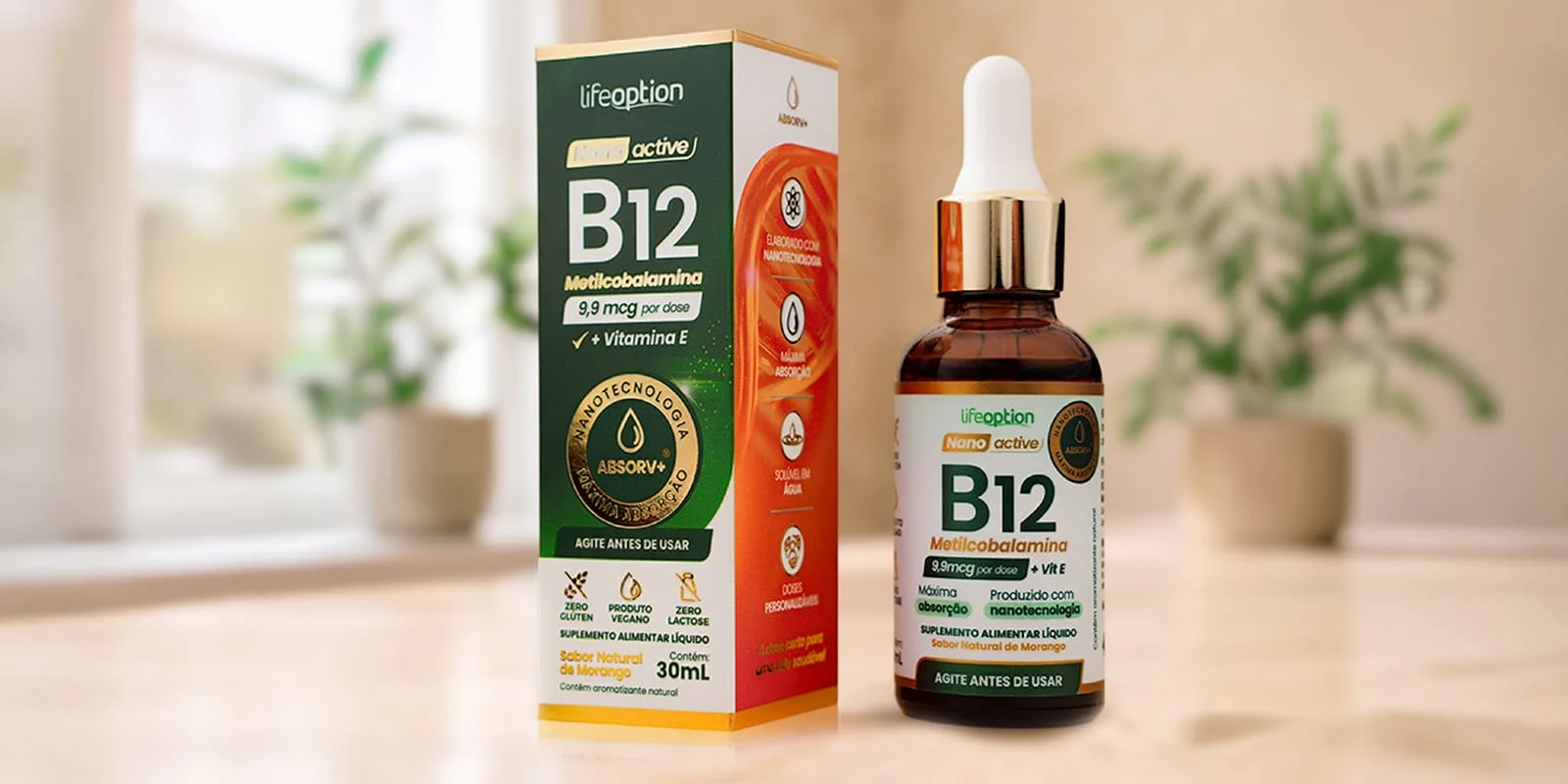 Nano Active B12 Metilcobalamina