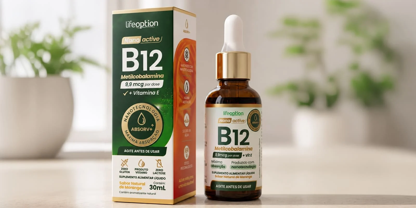 Nano Active B12 Metilcobalamina