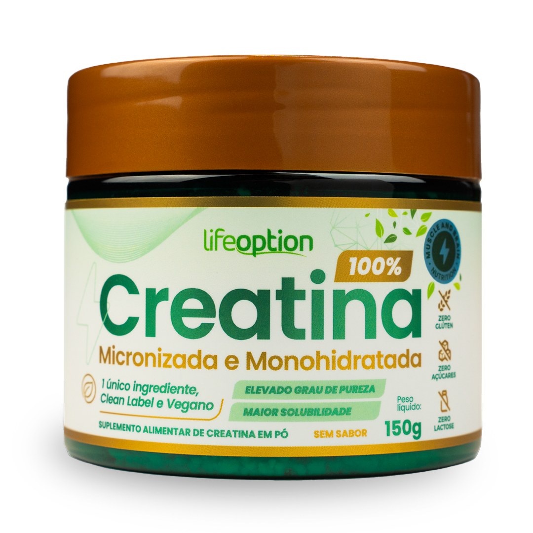 Creatina Micronizada e Monohidratada