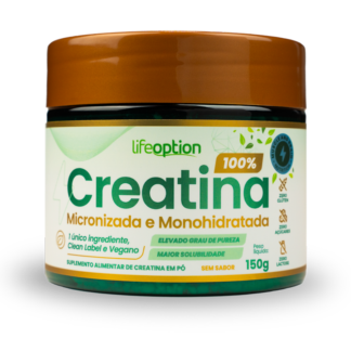 Creatina Micronizada e Monohidratada