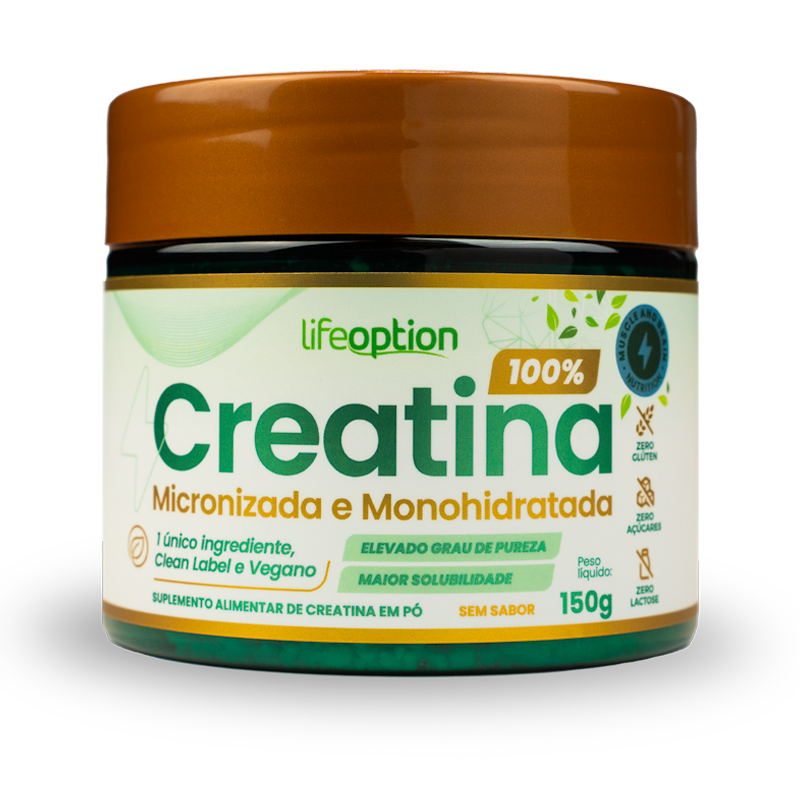 Creatina Micronizada e Monohidratada