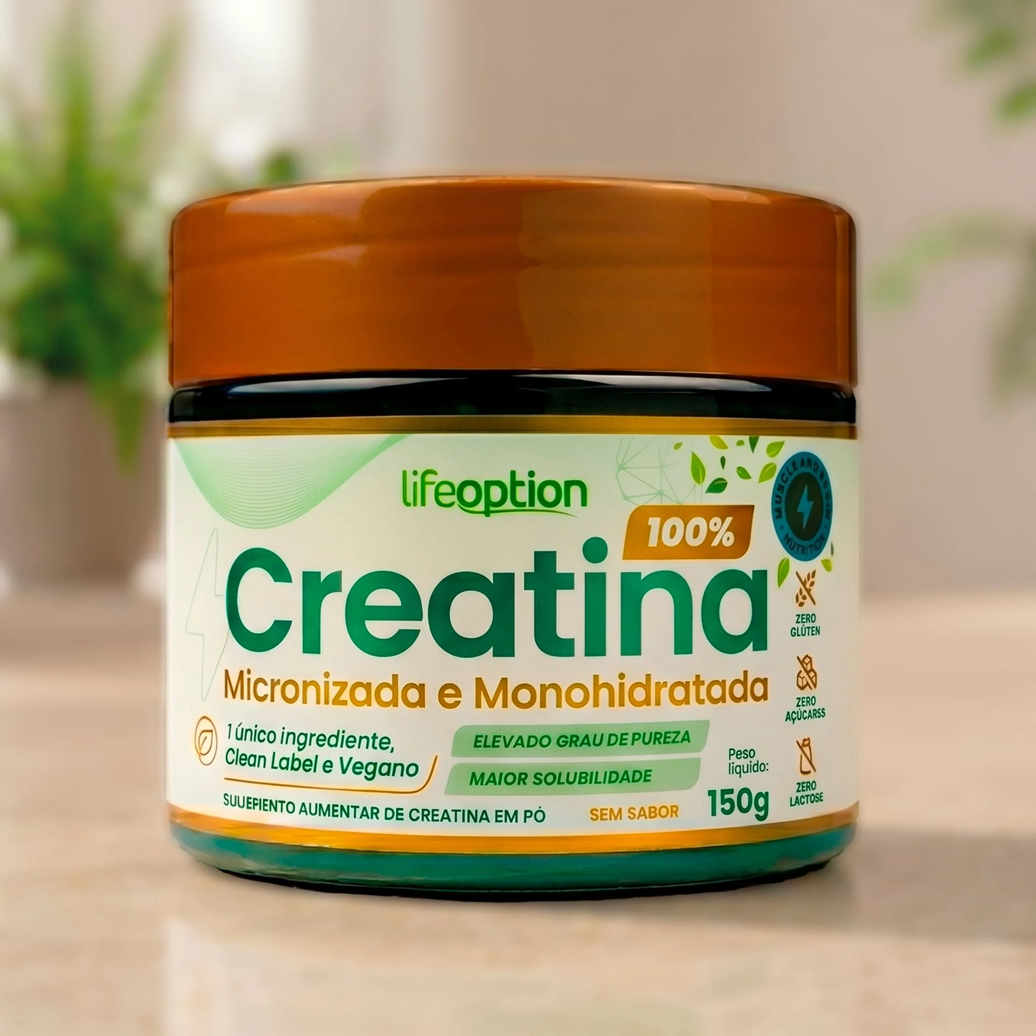 Creatina Micronizada e Monohidratada