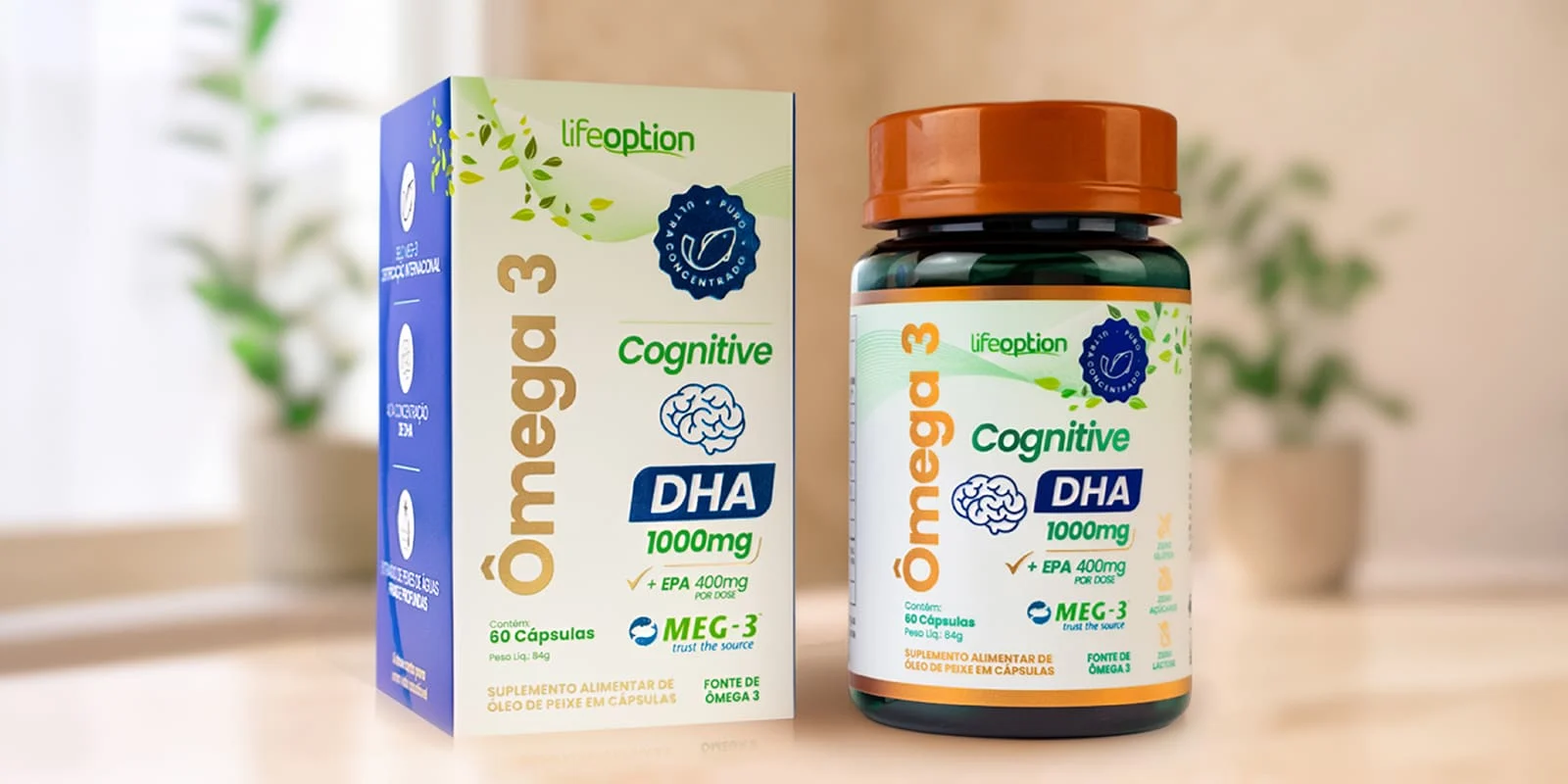 Ômega 3 Cognitive DHA