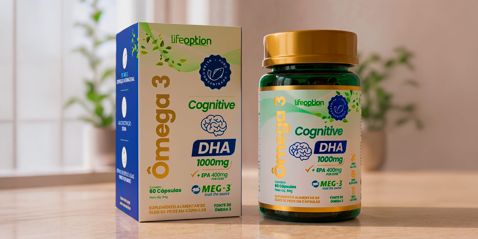 Ômega 3 Cognitive DHA