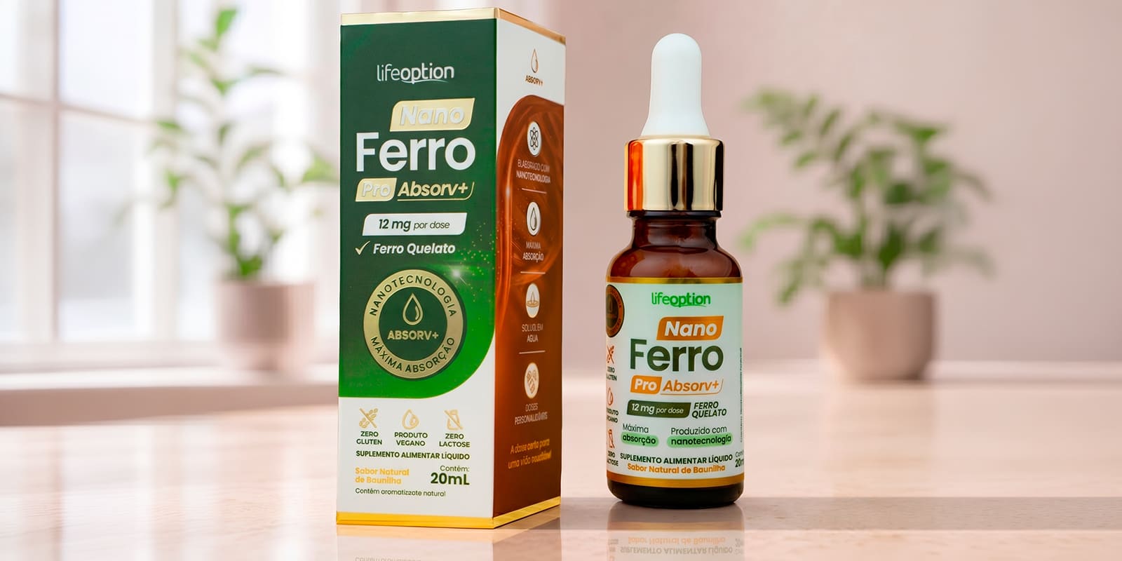 Nano Ferro Pro Absorv+