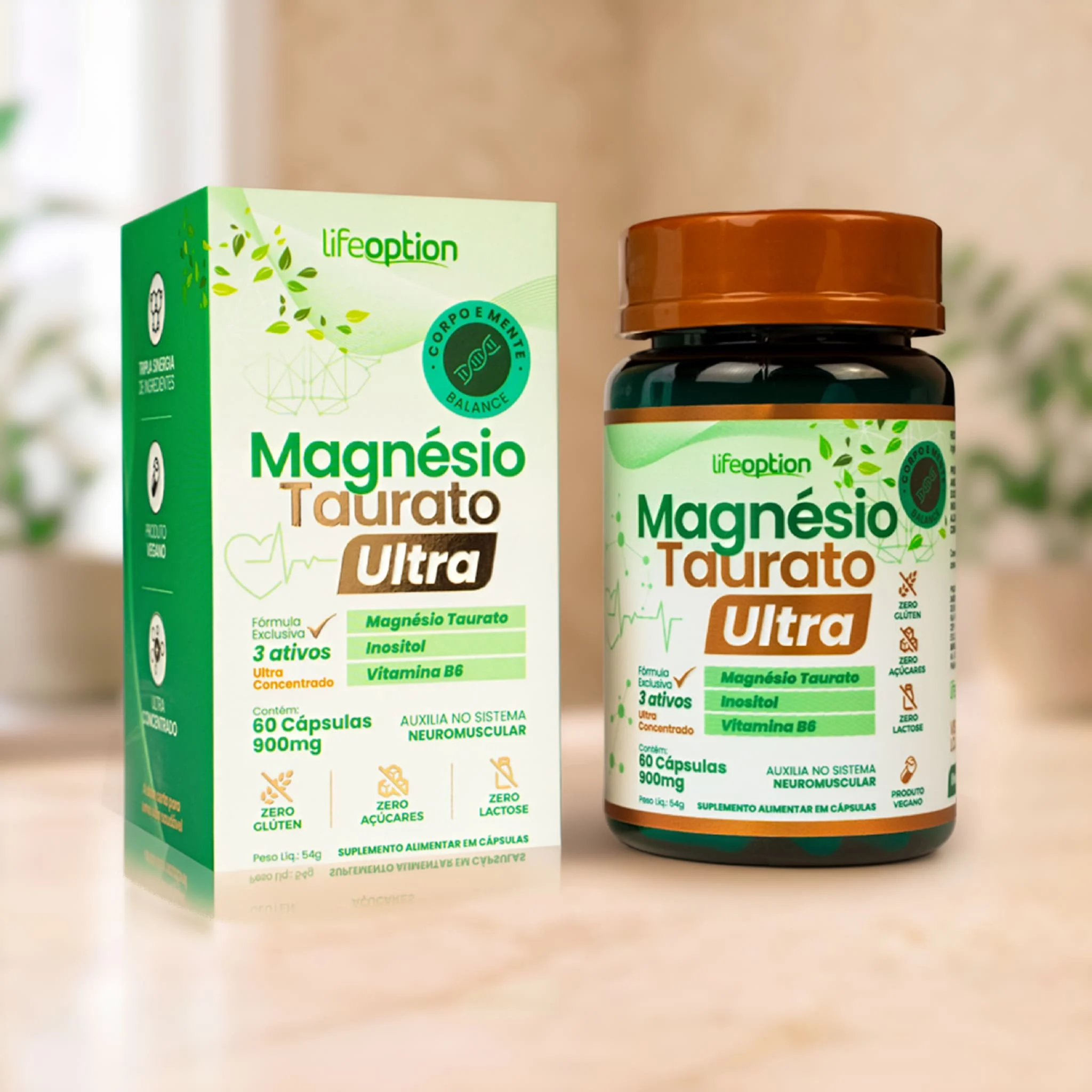 Magnésio Taurato Ultra