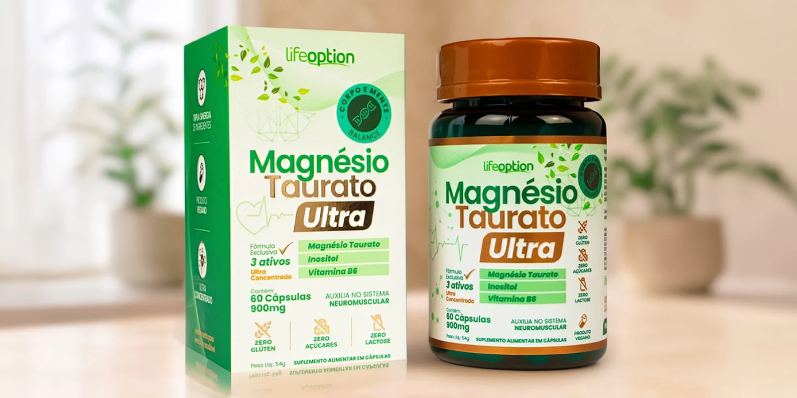 Magnésio Taurato Ultra