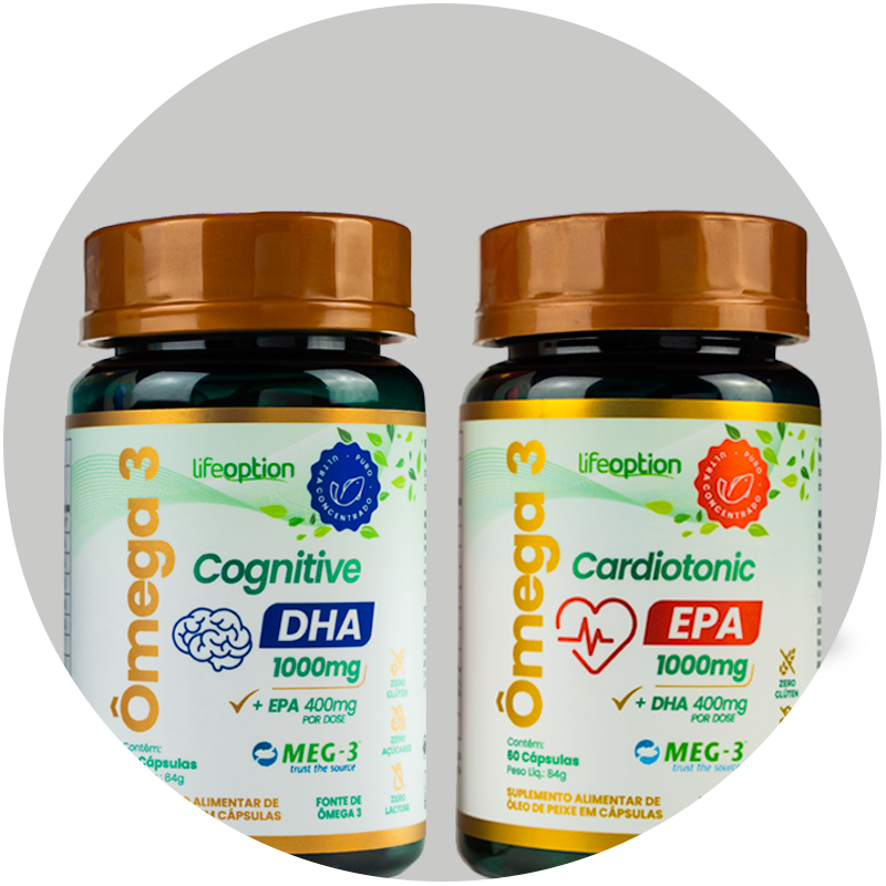 Ômegas com certificação MEG-3