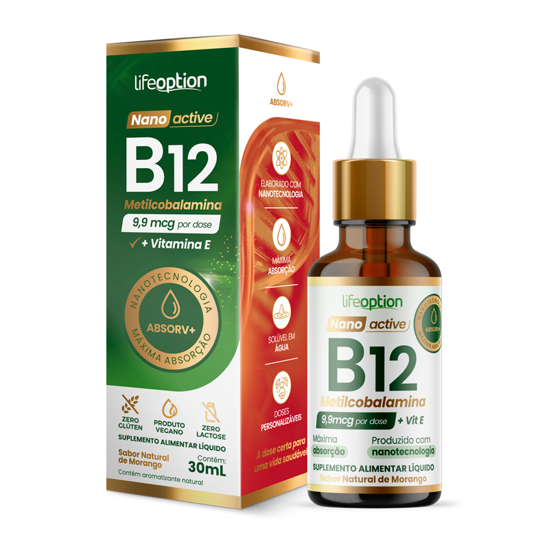 Nano Active B12 Metilcobalamina