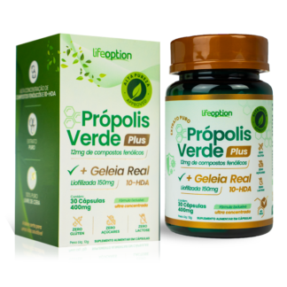 Própolis Verde Plus + Geleia Real