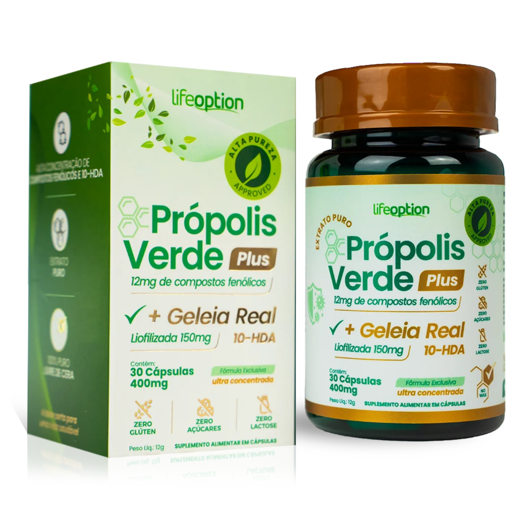 Própolis Verde Plus + Geleia Real