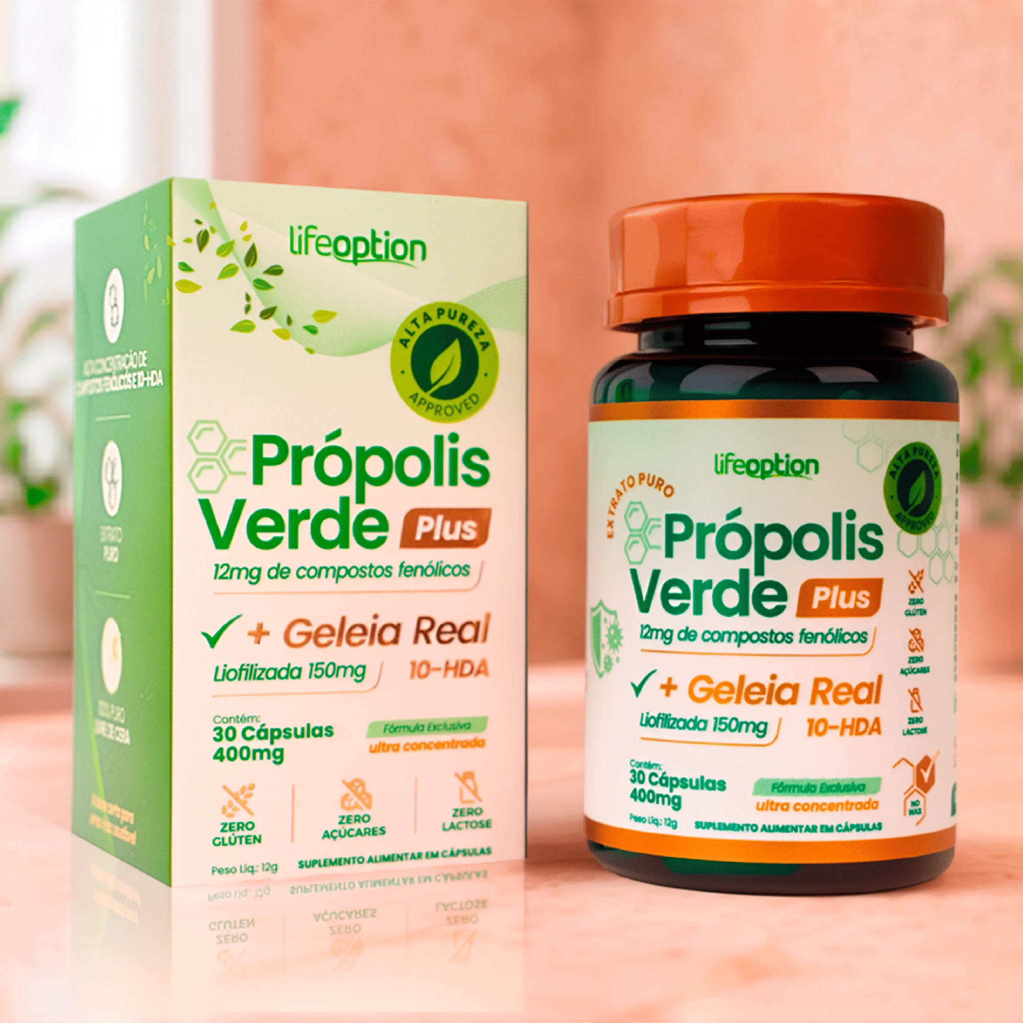 Própolis Verde Plus + Geleia Real