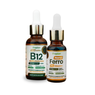 Protocolo Essencial Energia Vital Nano Ferro Pro + Nano Active B12