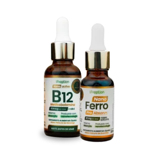 Protocolo Essencial Energia Vital Nano Ferro Pro + Nano Active B12